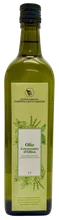 A 1-litre bottle of extra virgin olive oil